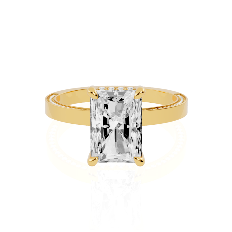 engagement ring hidden halo