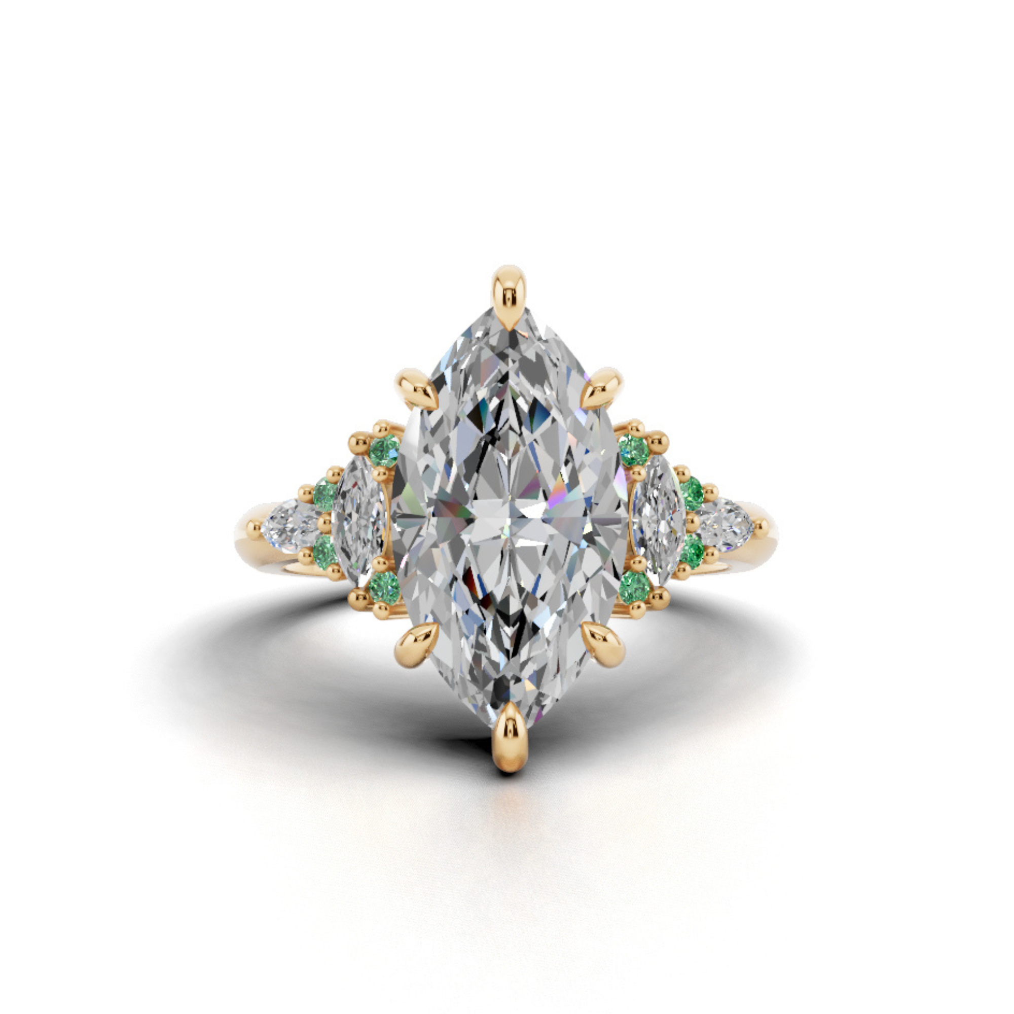 Marquise diamond engagement ring Marquise diamond engagement ring