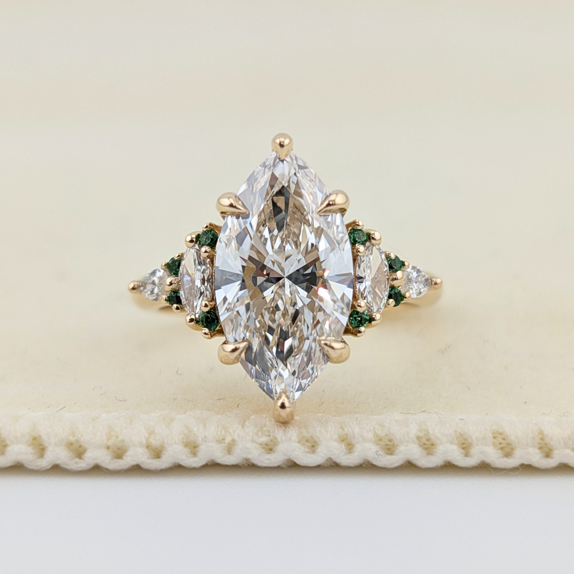 Marquise diamond engagement ring Marquise diamond engagement ring