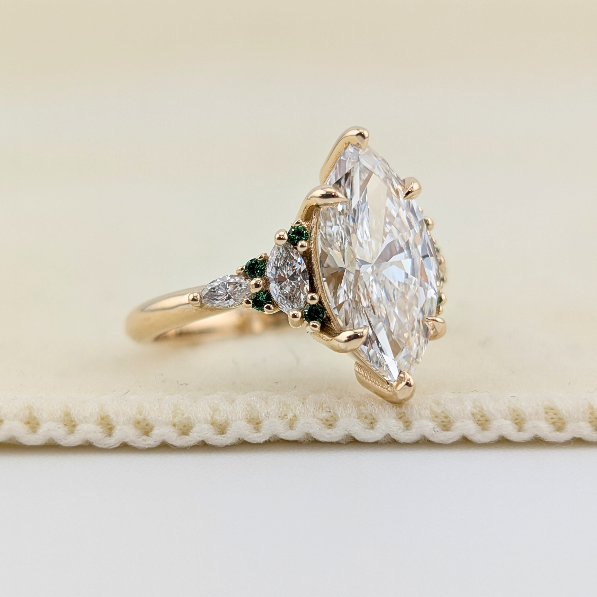 Marquise diamond engagement ring Marquise diamond engagement ring