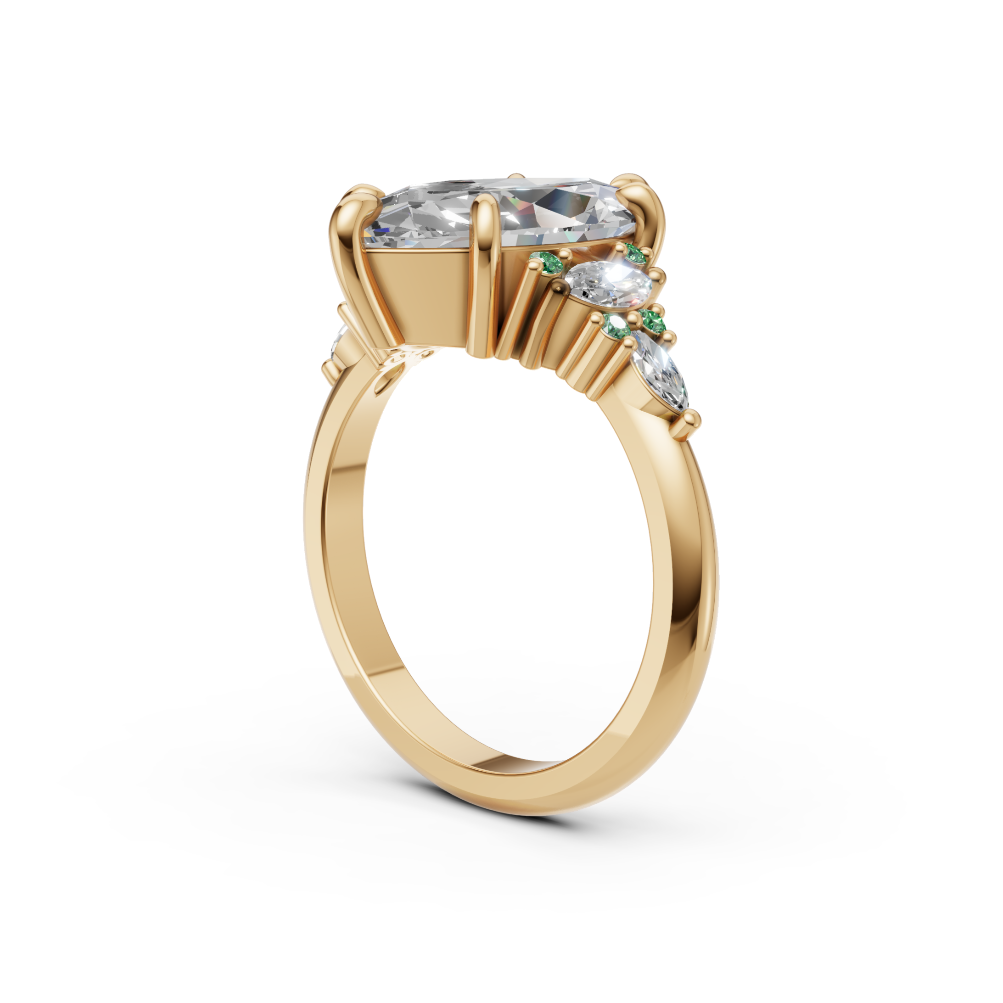 Marquise diamond engagement ring Marquise diamond engagement ring